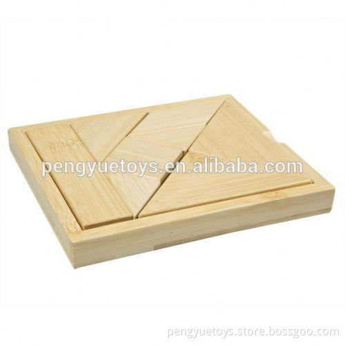 IQ Tangram Toys , 3D Funny wooden Children Tangram , Wholesale Educational Tangram Puzzle